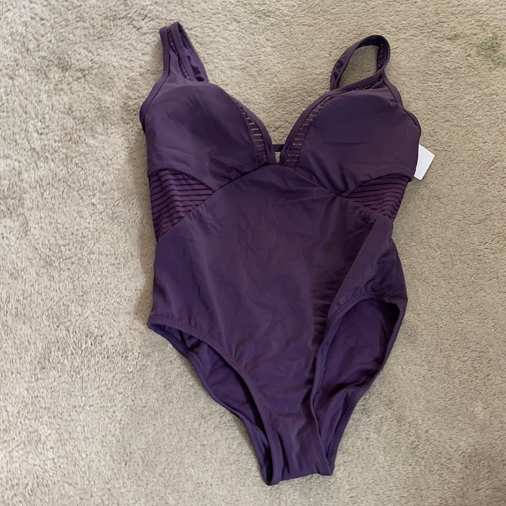 NWT one piece with tummy control